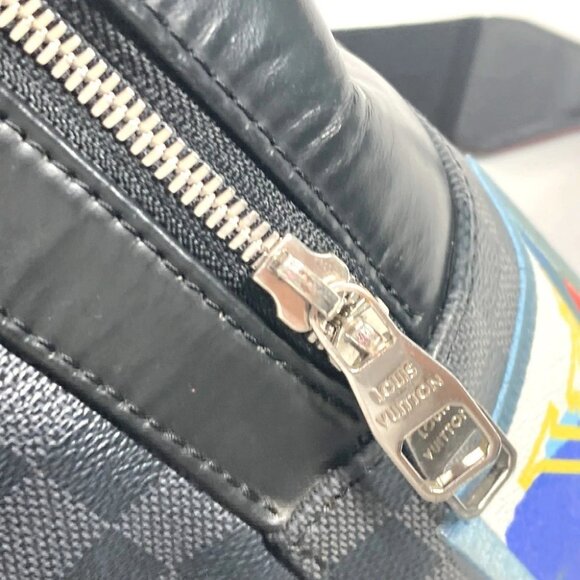 LOUIS VUITTON N40042 Damier Graphite LV Alps Collection Backpack-Bag - Picture 9 of 16
